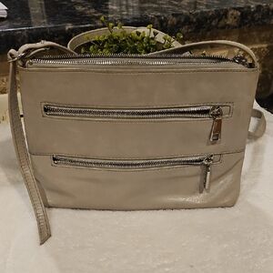 Hobo Cream Crossbody